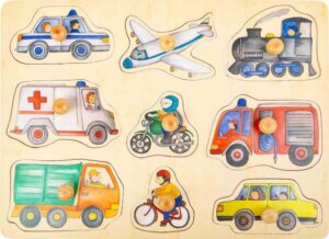 Puzzle Vehiculele din oras Legler