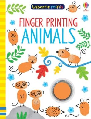 Finger Printing Animals Mini Books min