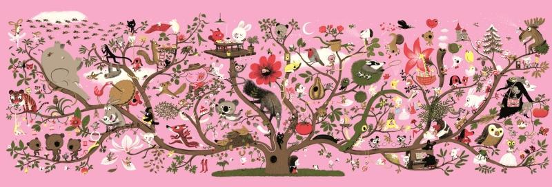 Puzzle Djeco, Copacul vieții, 200 piese