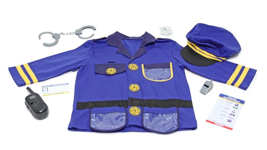 Costum de carnaval Ofițer de Poliție, Melissa and Doug