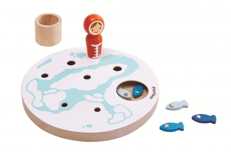 Joc cu peștișori magnetici, Plan Toys