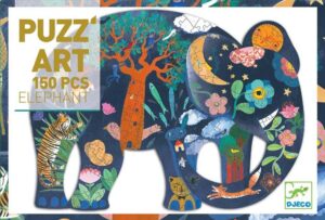 dj07652b elephant 150piese puzzle