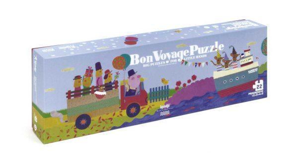 Puzzle Londji, Călătorie plăcută în fiecare anotimp, 22 piese - imagine 3