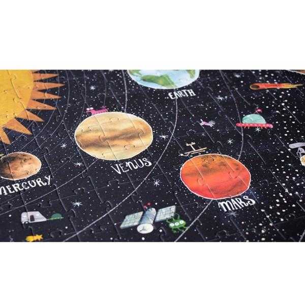 Puzzle fluorescent Londji, Descoperă cosmosul, 200 piese - imagine 2