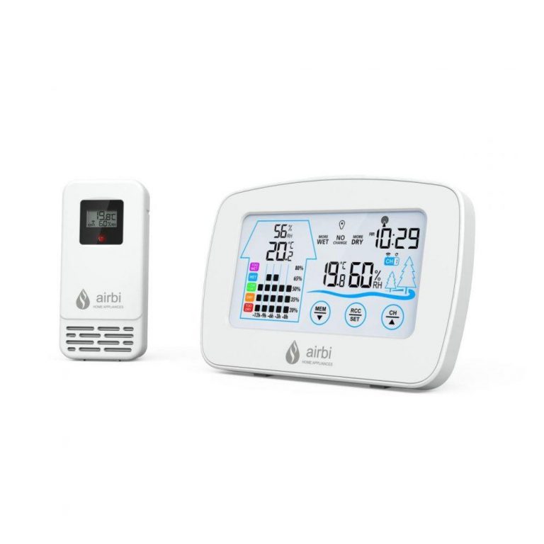 Set Termometru și higrometru digital cu transmițător wireless extern Airbi CONTROL BI1020