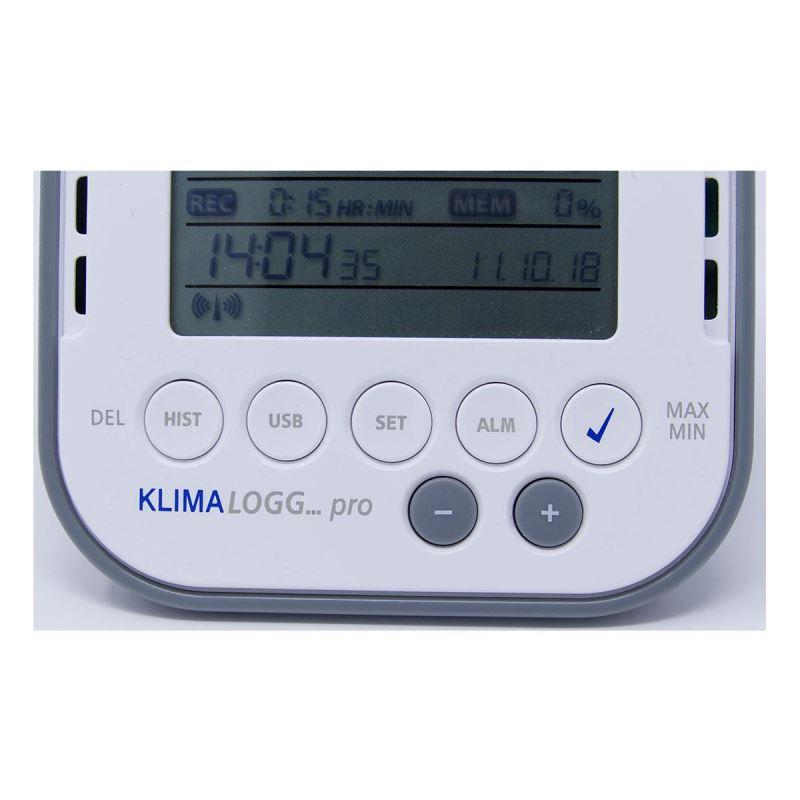 Termo-higrometru profesional cu funcție de înregistrare a datelor tip Data Logger, KLIMALOGG PRO TFA 30.3039.IT - imagine 3