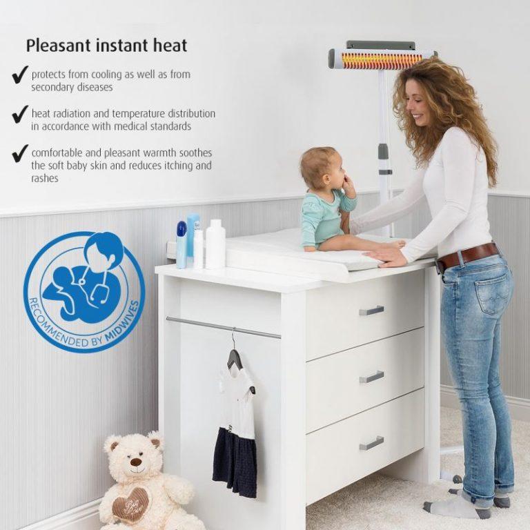 Încălzitor pentru masa de înfășat bebelușul REER EasyHeat Flex - imagine 9