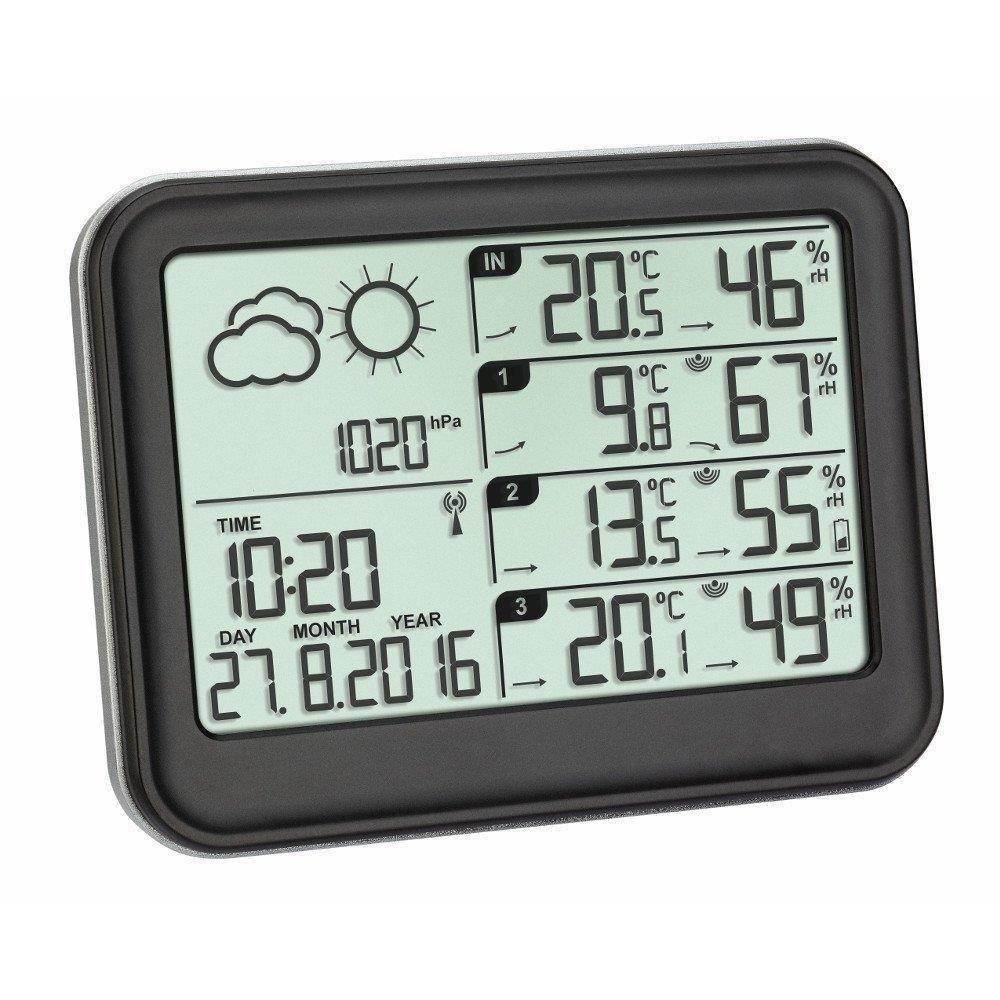 Stație meteo cu 3 transmițătoare wireless TFA 35.1142.01