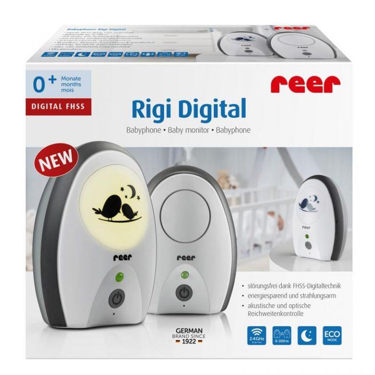 Monitor digital pentru bebeluși Rigi Digital Reer 50070 - imagine 4