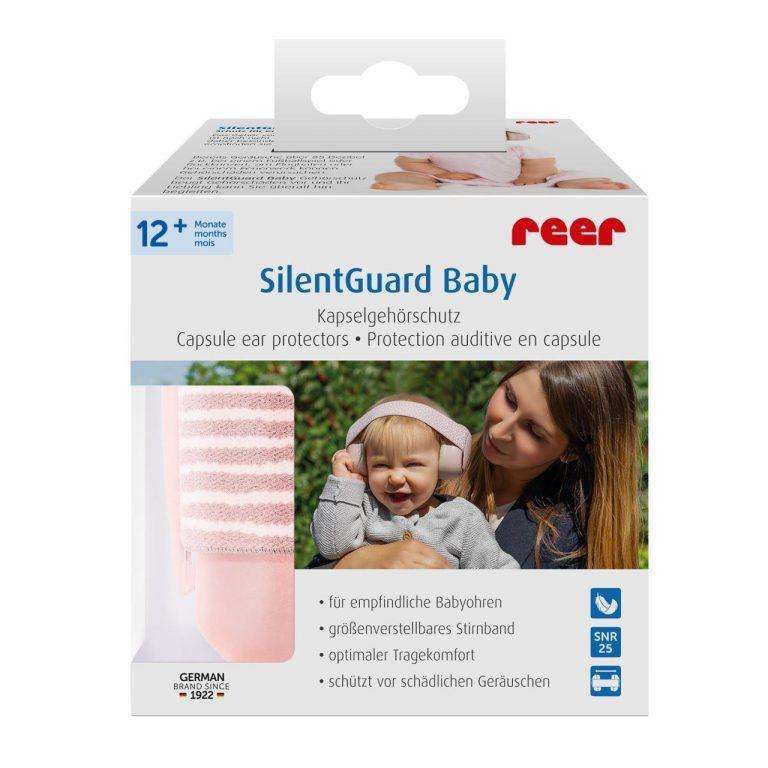 Căști antifonice pentru bebeluși REER SilentGuard Baby Girl 53074 - imagine 13