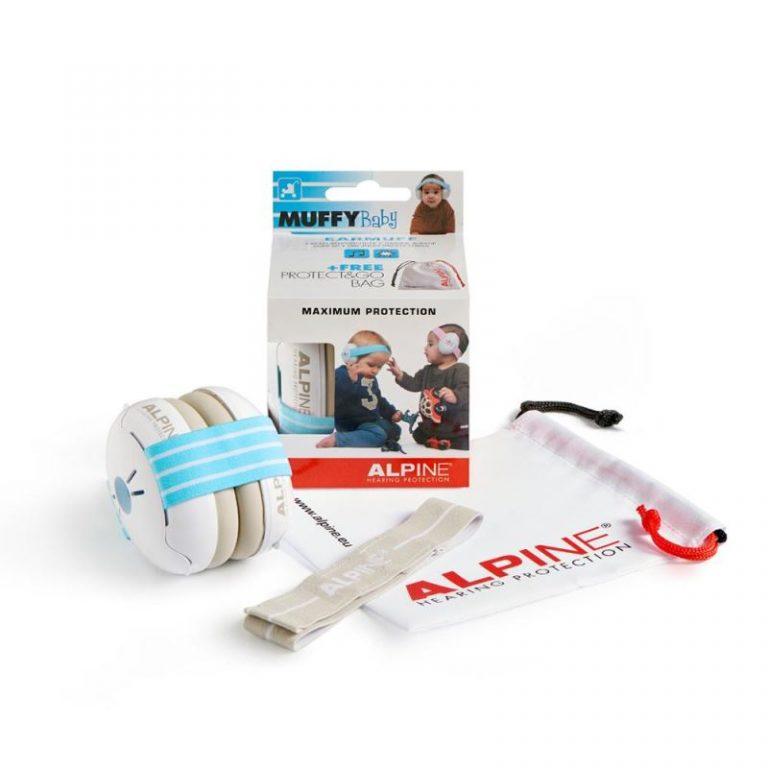 Căști antifonice pentru bebeluși ALPINE Muffy Baby Blue ALP24944 - imagine 5