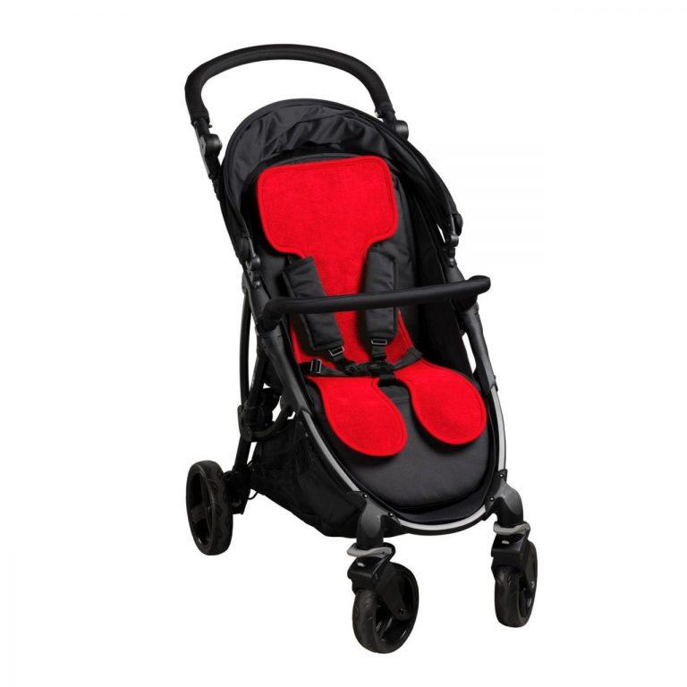 Protecție antitranspirație pentru cărucioare AirCuddle COOL SEATSTROLLER RED CS-S-RED - imagine 2