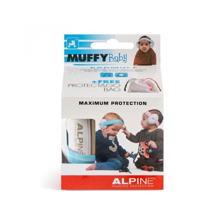 Căști antifonice pentru bebeluși ALPINE Muffy Baby Blue ALP24944 - imagine 6