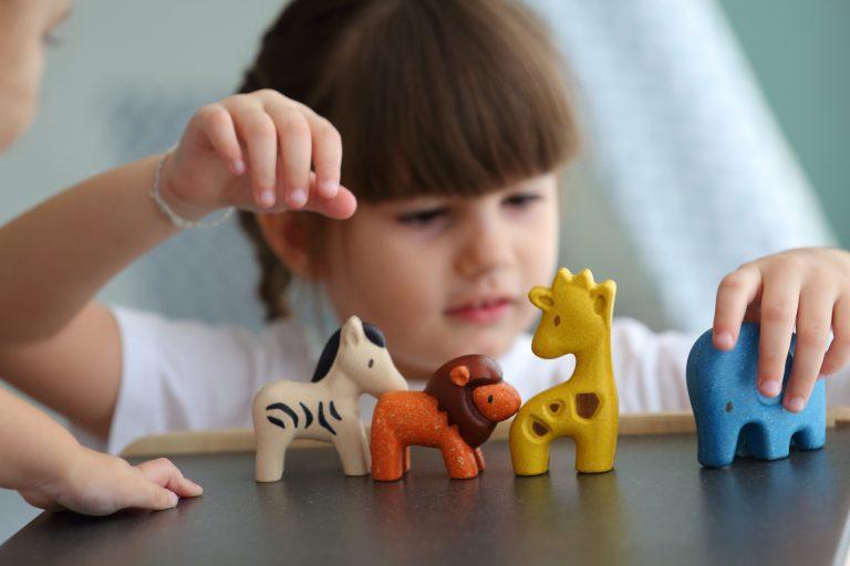 Set cu animale sălbatice, Plan Toys - imagine 2