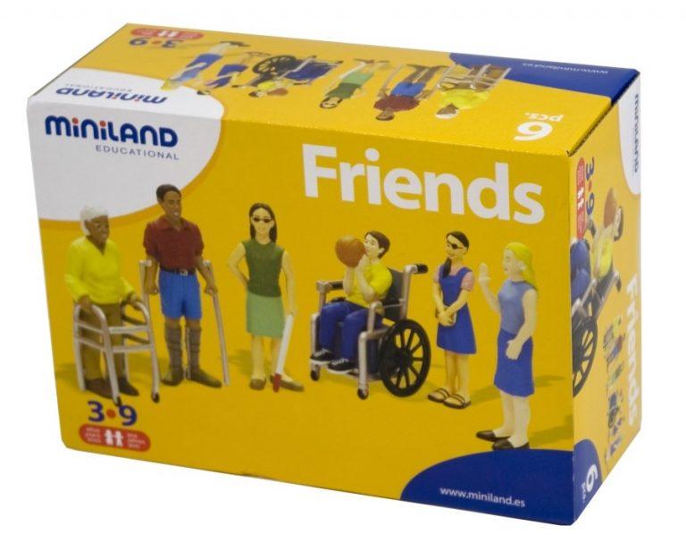 Persoane cu handicap, set de 6 figurine - Miniland