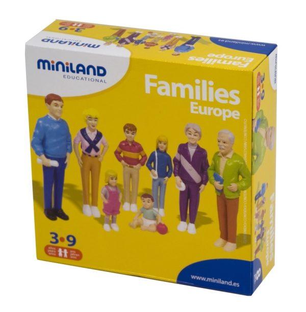 FIgurine familie de europeni, Miniland - imagine 3