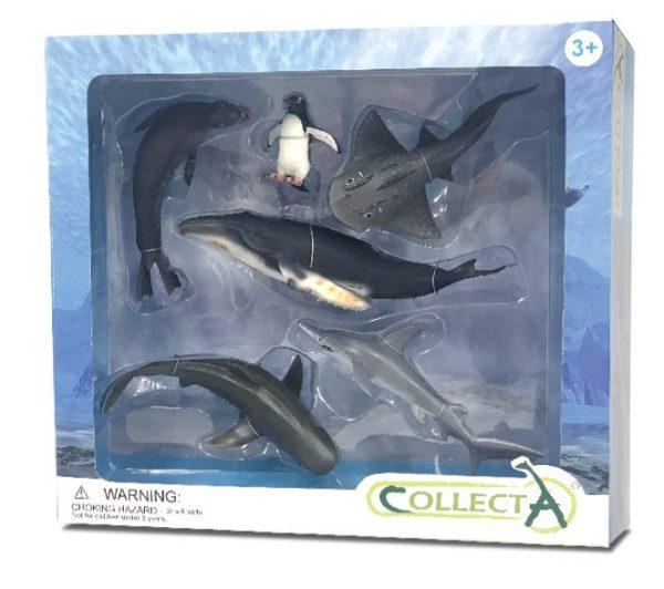 Set 6 figurine Viata Marina, Collecta