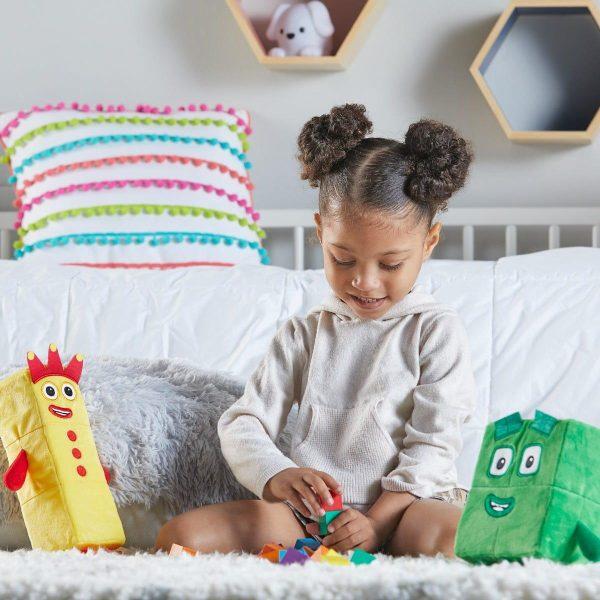 Set mascote din plus Numberblocks - Trei & Patru - imagine 3