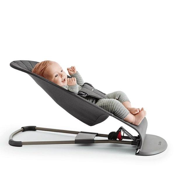 BabyBjorn - Balansoar Bliss Anthracite, Mesh - imagine 2