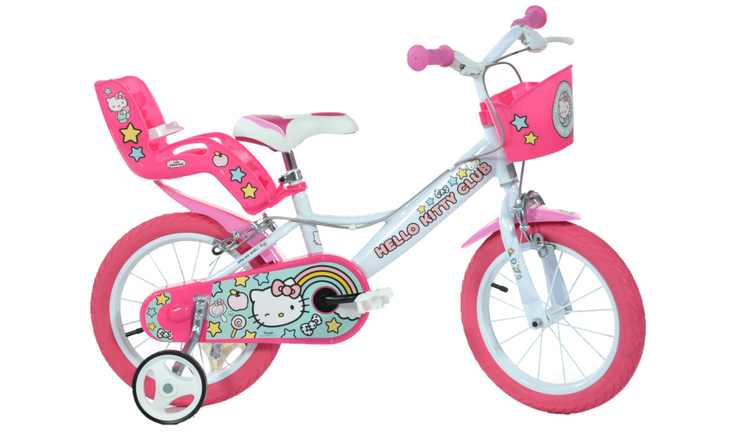 Bicicletă copii 14'' Hello Kitty