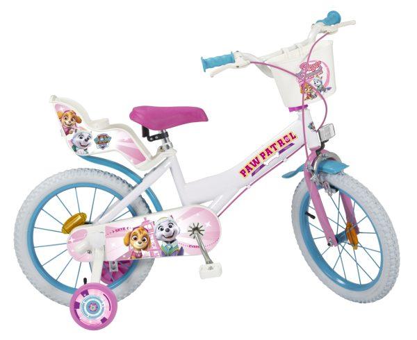 Bicicleta 16" Paw Patrol Fete