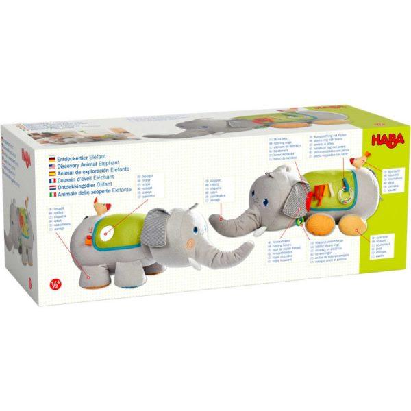 Elefant cu activitati Discovery, Haba