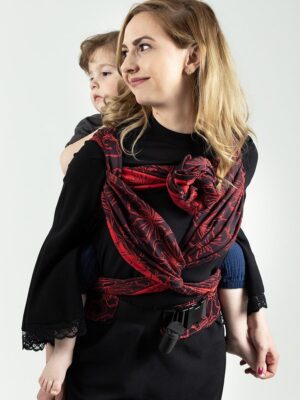 isara quicktie bloom in noir