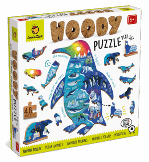 puzzle de lemn polul nord 12334 7218