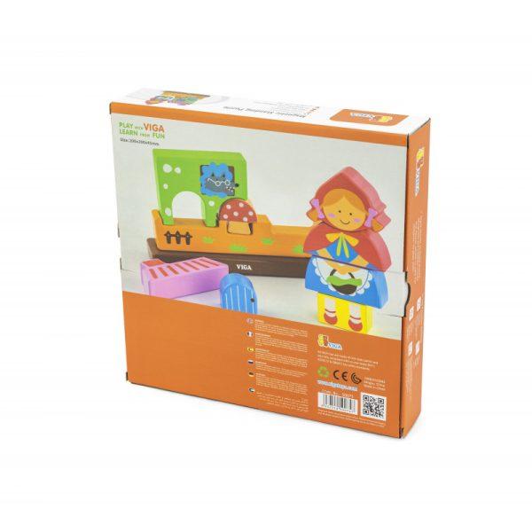 Puzzle magnetic Scufita Rosie, Viga - imagine 2