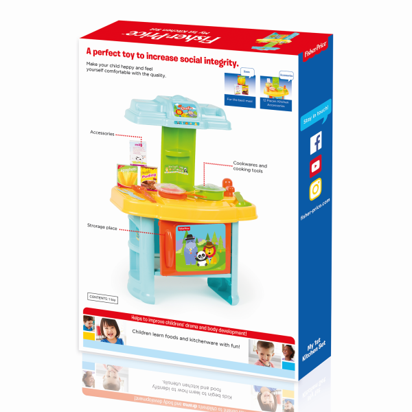 Prima mea bucatarie, Fisher Price - imagine 3