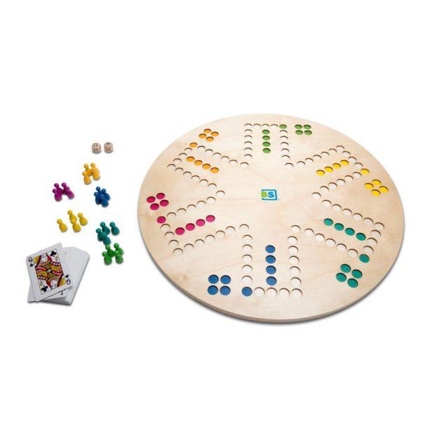 Joc 3 in 1 - Goose, Tock si Ludo (Nu te supara, frate!), BS Toys - imagine 3