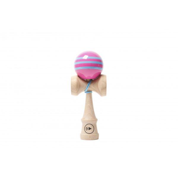 Kendama Pro II K Triple Stripes - Pink Lagoon