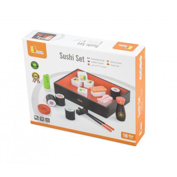 Set sushi din lemn, Viga - imagine 2