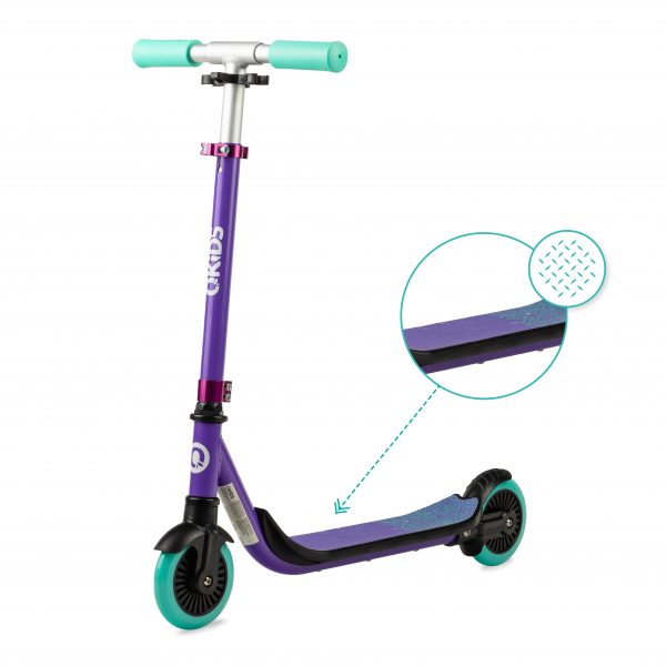 Trotineta copii, QKids, BRO - Purple - imagine 3