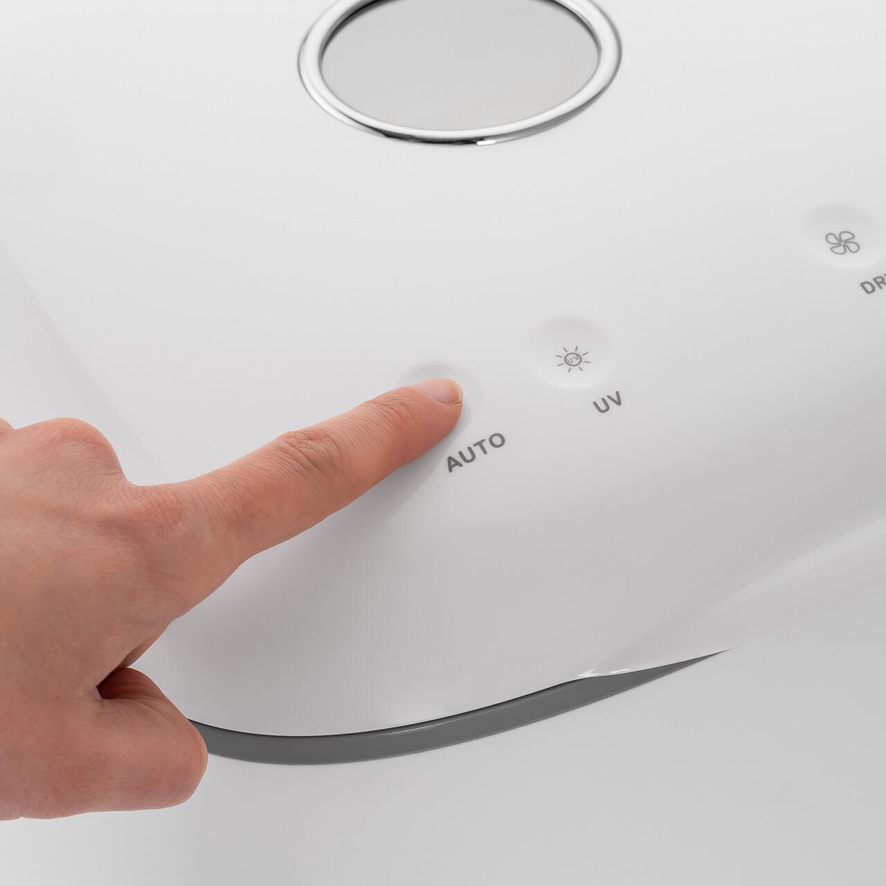 Sterilizator UV pentru biberoane, cu functie de uscare, pana la 12 biberoane, Reer 36120 - imagine 3