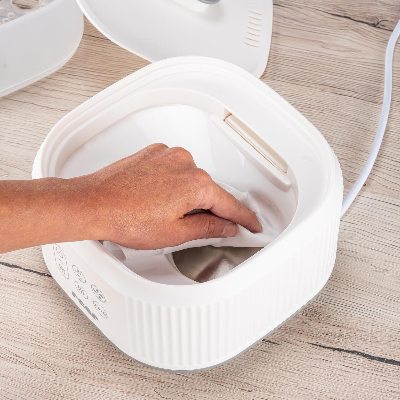 Sterilizator cu aburi si functie de uscare pentru biberoane, detartrare automata, 5 biberoane, Reer VapoDryS 36130 - imagine 4