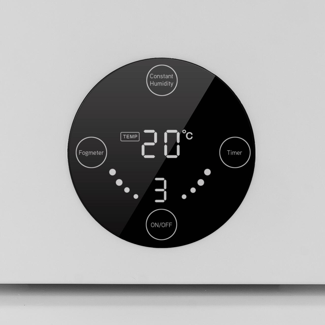 Umidificator ultrasunete cu automatizare si lumina de noapte,  telecomanda , afisaj temperatura si umiditate, temporizator, Reer 94060 - imagine 18