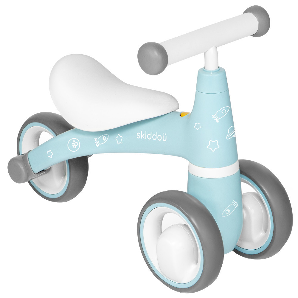 Tricicleta Skiddou Berit Ride-On, Sky High, Bleu - imagine 5