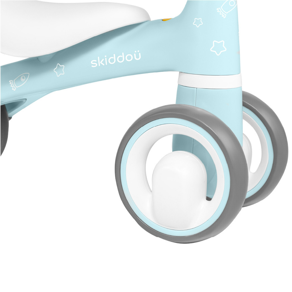 Tricicleta Skiddou Berit Ride-On, Sky High, Bleu - imagine 10