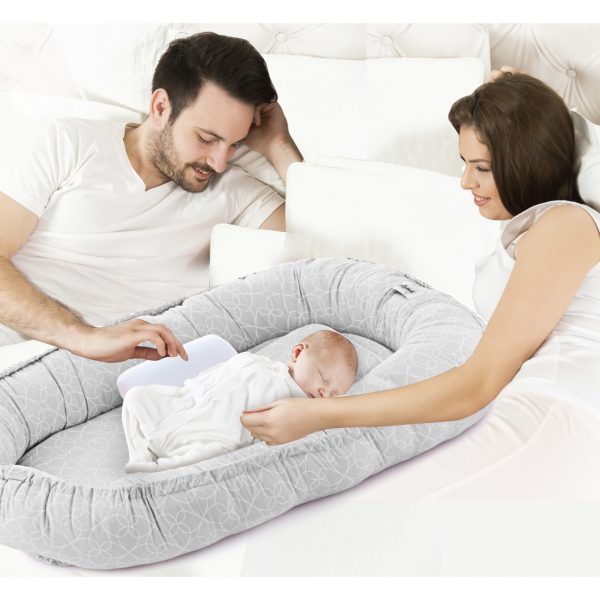 Saltea reductor BabyNest Between parents (Culoare: Botanic) - imagine 97