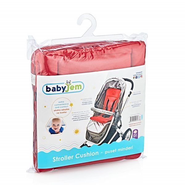 Saltea suplimentara pentru carucior cu spuma Cushion, BabyJem (Culoare: Bej) - imagine 4