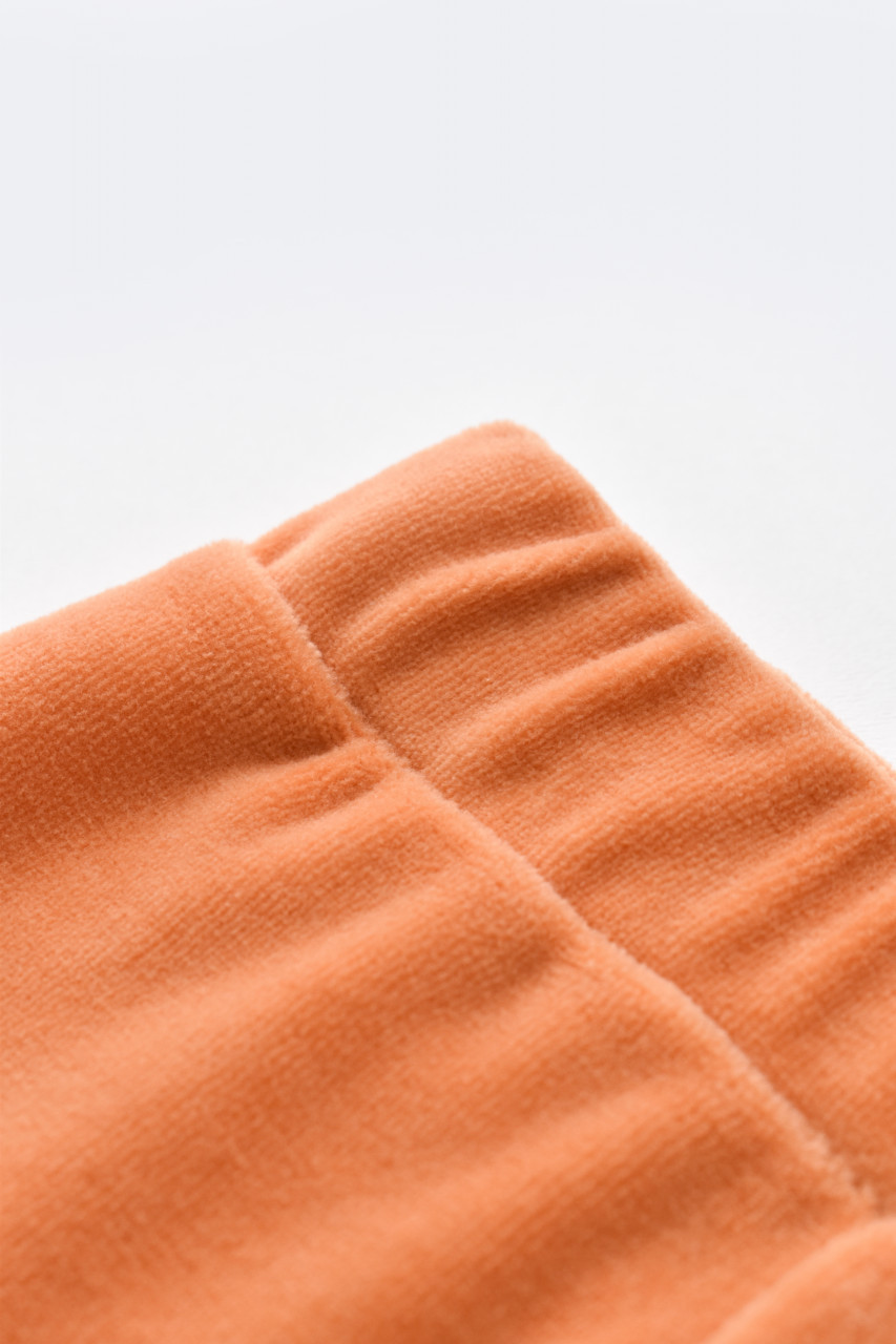 Set 3 piese Broscuta cu body, pantalonasi si vestuta din 80%bumbac organic si 20% poliester - Portocaliu, Baby Cosy - imagine 121