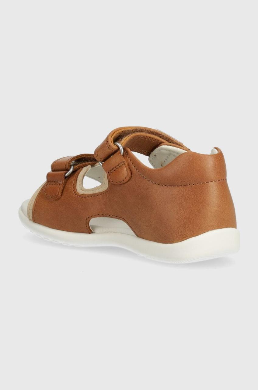 Sandale din piele pentru copii Garvalin, arena (Marime: 19) - imagine 3