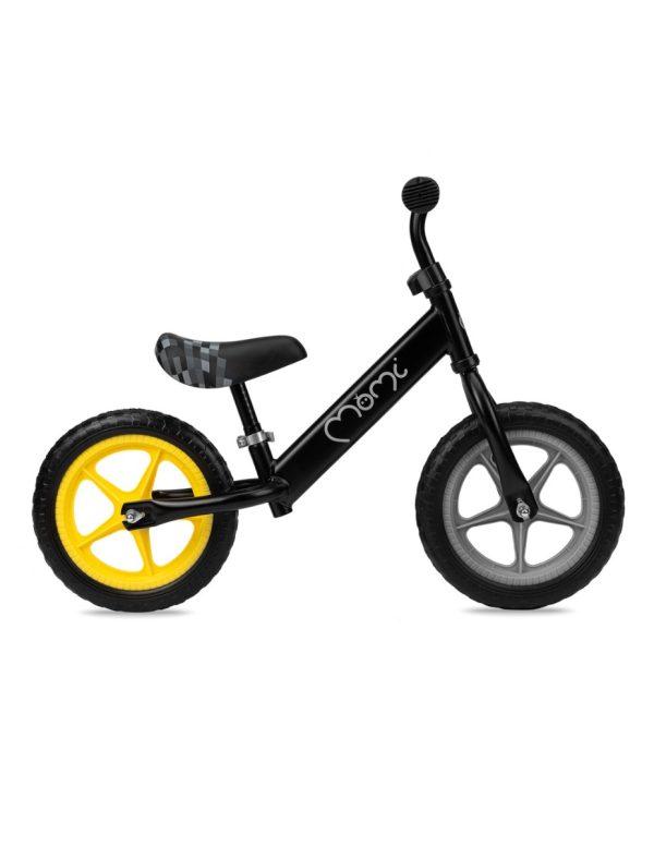 Bicicleta fara pedale , Momi Fleet - Black - imagine 2