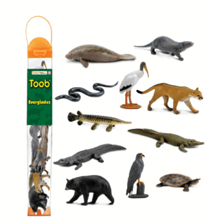 Tub cu 11 figurine – Everglades (Florida), Safari