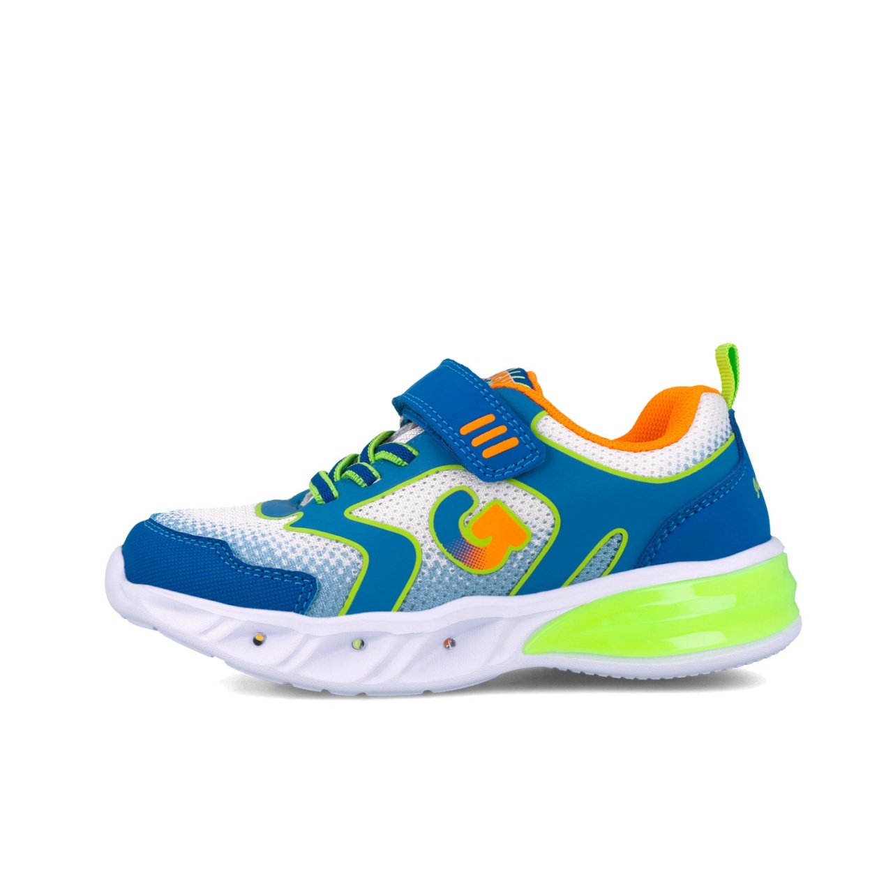 Sneakers cu luminite Garvalin 252828, albastru (Marime: 29) - imagine 6