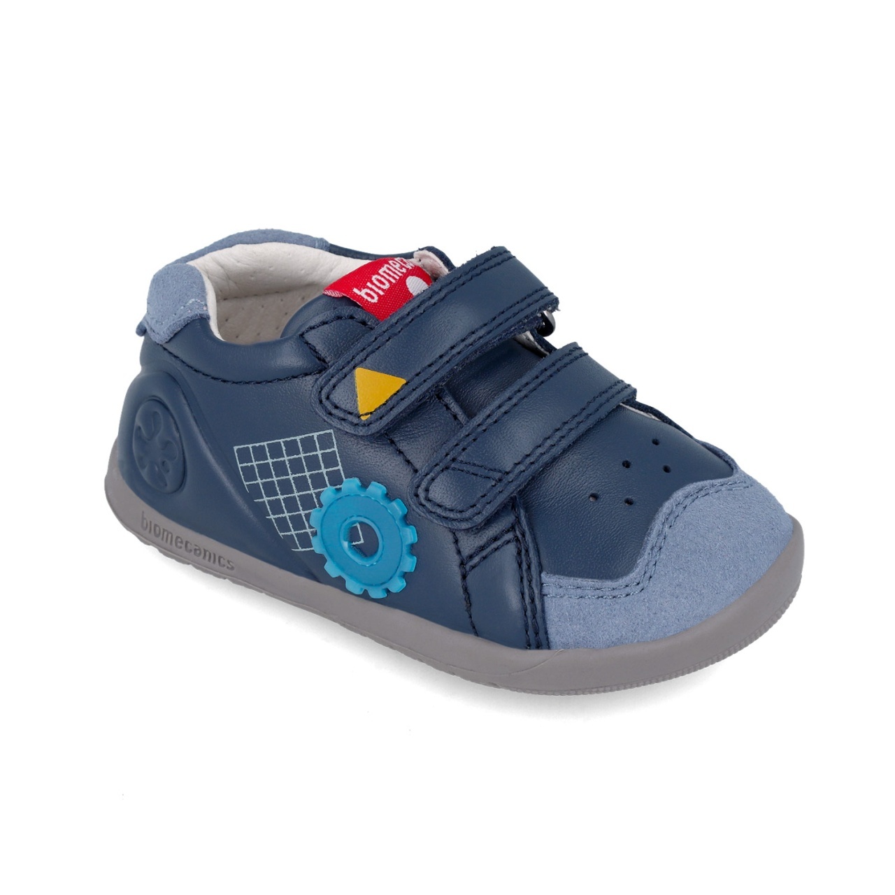 Adidasi Primii Pasi pentru Copii Biomecanics 241161, bleumarin (Marime: 19) - imagine 9