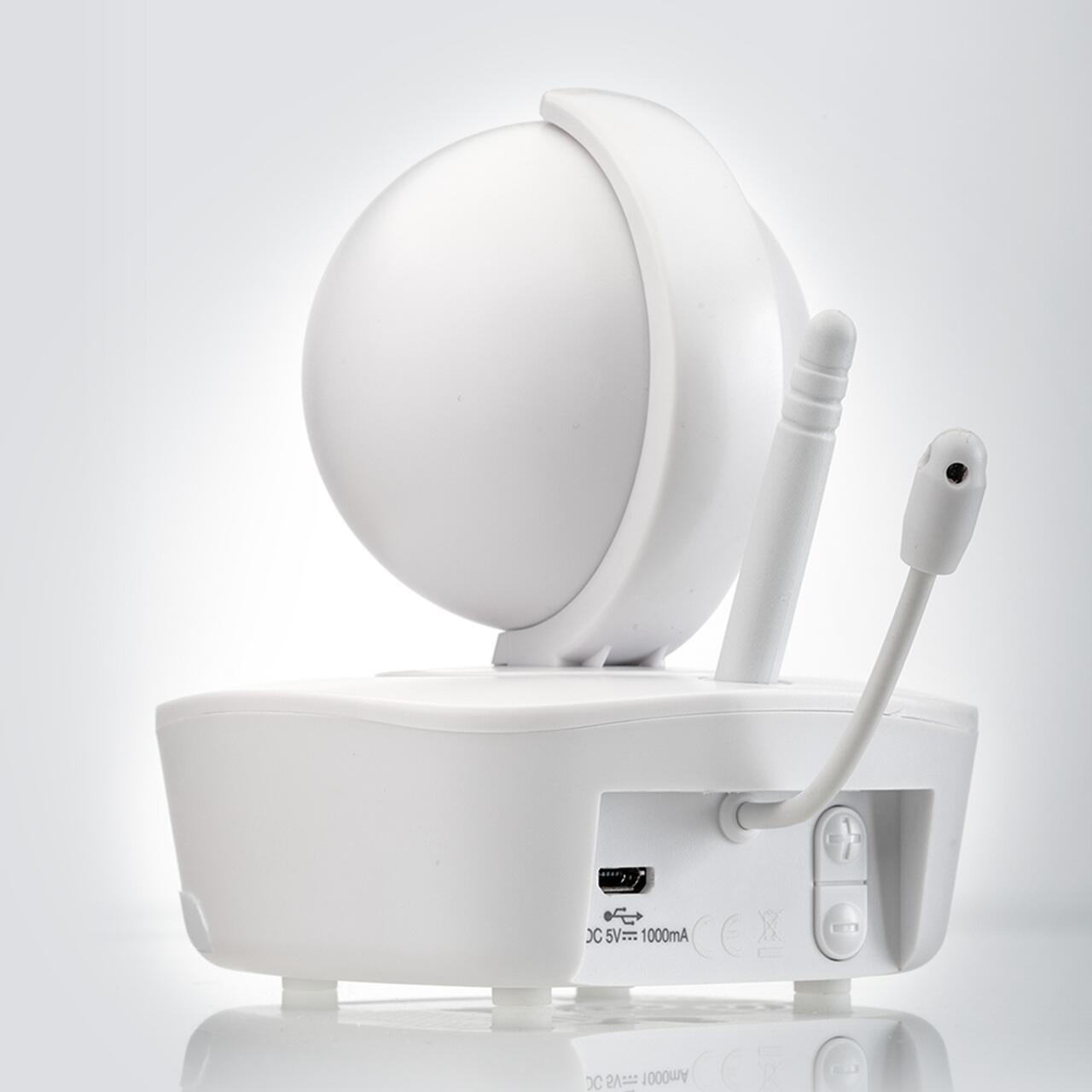 Video monitor digital pentru bebelusi cu camera rotativa si urmarire inteligenta a miscarii, REER BabyCam XL 80440 - imagine 14