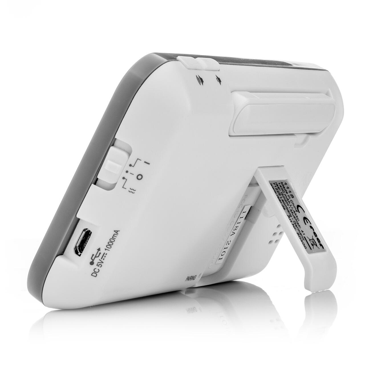 Video monitor digital pentru bebelusi cu camera rotativa si urmarire inteligenta a miscarii, REER BabyCam XL 80440 - imagine 17