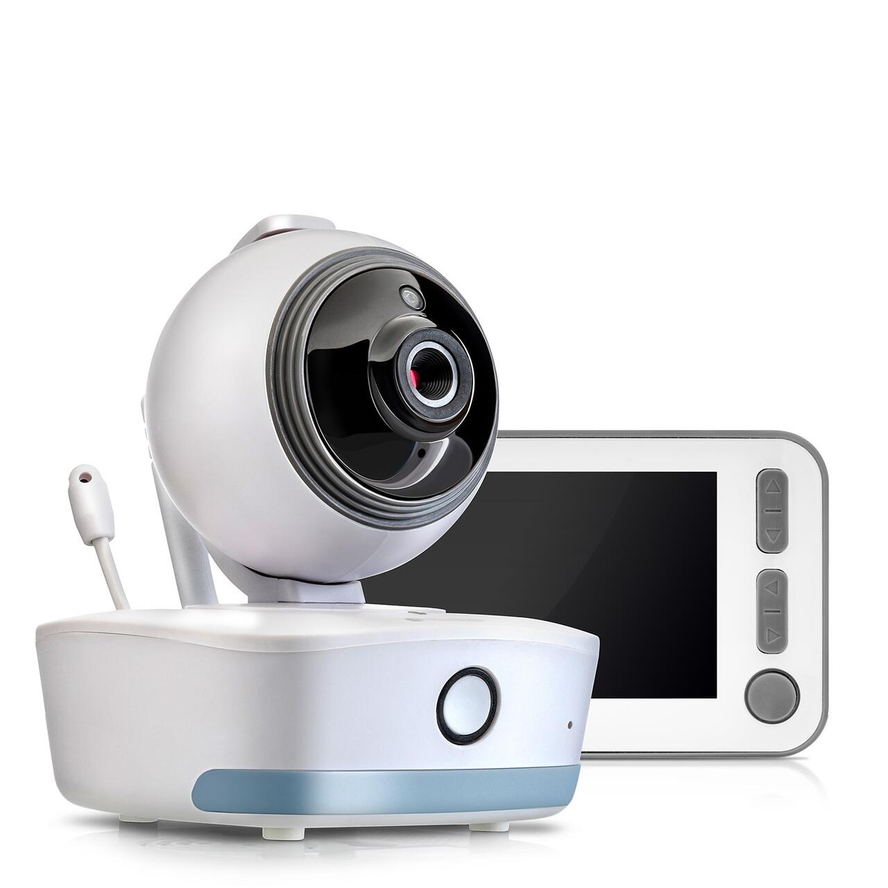 Video monitor digital pentru bebelusi cu camera rotativa si urmarire inteligenta a miscarii, REER BabyCam XL 80440 - imagine 18